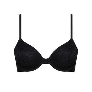 Calvin Klein Womens/Ladies Demi Cotton Push Up Bra / Black
